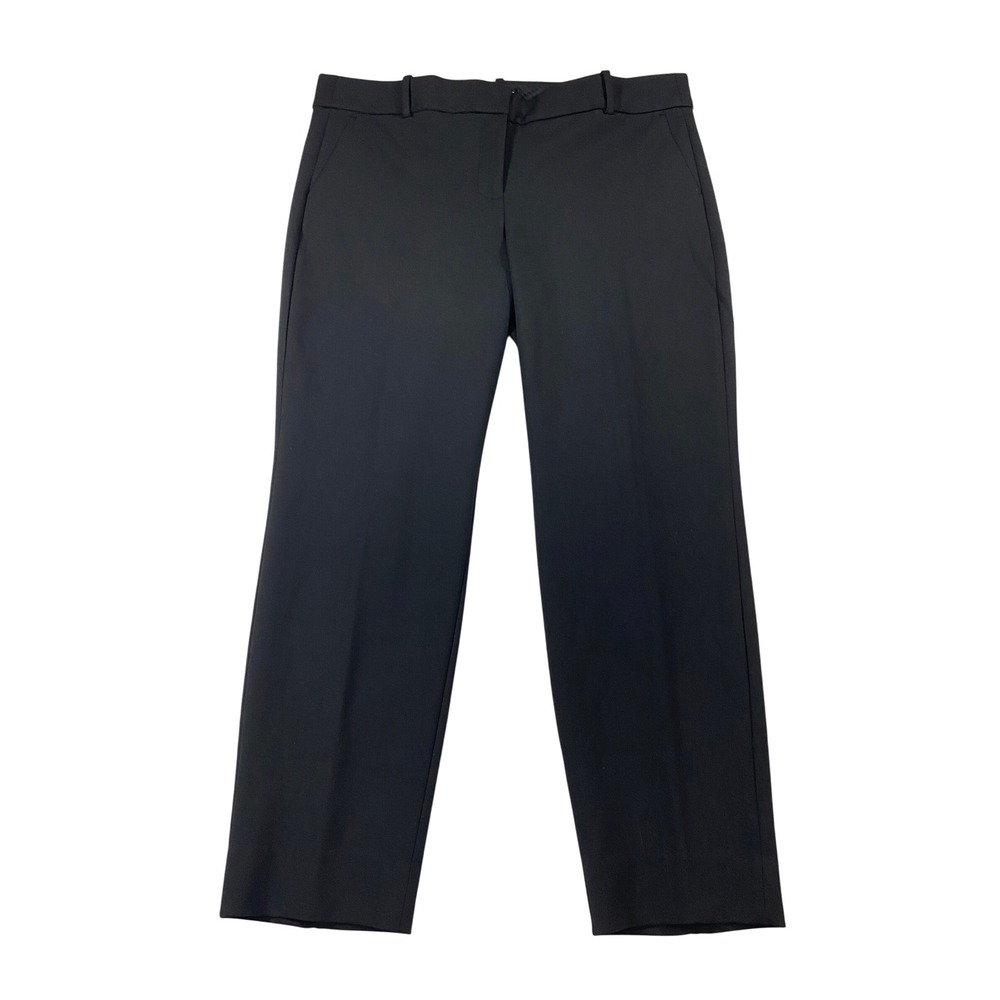 J.Crew 365 Cameron Black Straight Leg Dress Pants G8547 Womens Size 16 NWT